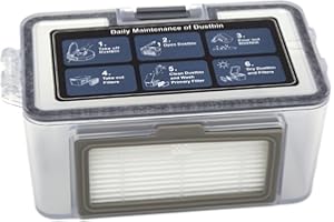 Dust Box For Robotic Vacuum Cleaners – Compatible For MAMNV BR150/BR151, GTTVO/ONSON/MANVINS-G20, Kilgone-G20