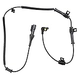 TRQ Front ABS Wheel Speed Sensor Compatible with