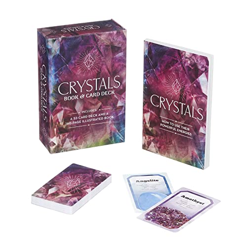 Crystals Book & Card Deck: Includes a 52-Card Deck and a 160-Page Illustrated B…
