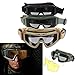 CS Airsoft Explosion-proof Goggle Glasses Eye Protection Mask with 3 Lenses