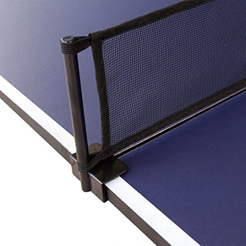Fran_store Foldable Table Tennis Conversion Top with Net Set Full