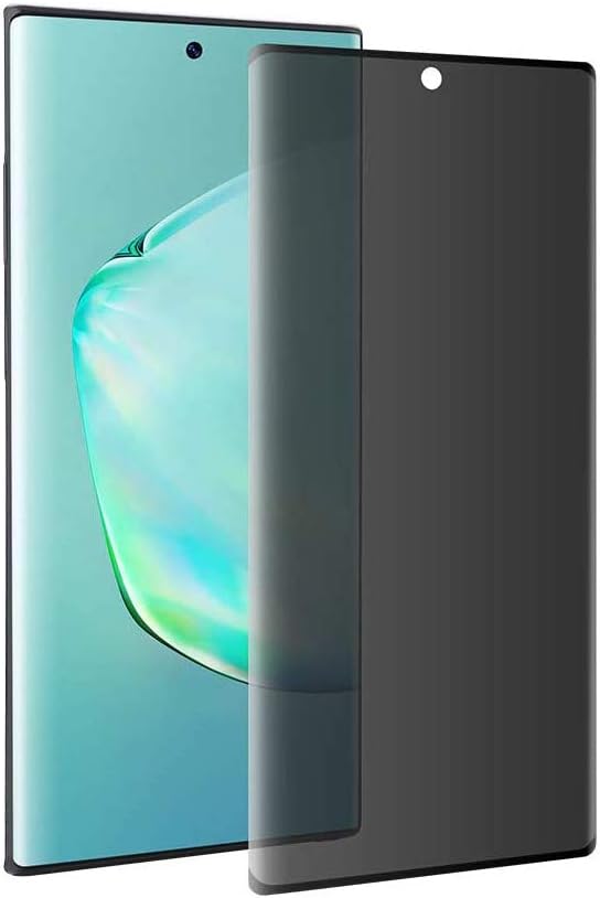 Galaxy Note 10 Privacy Screen Protector [Tempered Glass] [Anti Spy] [Case Friendly] [Bubble Free] [Easy Installation] [Full Coverage] for Samsung Galaxy Note 10