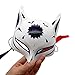 YangYong Kitsune Mask for Halloween Costume, Japanese Traditional Fox Cosplay Kabuki Masks Anime Masquerade Ball Party