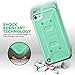 ULAK iPod Touch 6th Generation case with Screen Protector, Knox Armor Shockproof Belt Clip Holster Fullbody Protective Case Bumper Hard Cover for Apple iPod Touch 5/6th/7th Generation, Green
