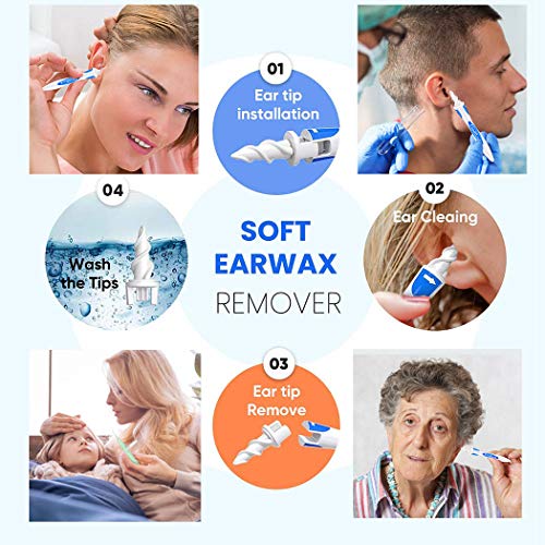 Ear Wax Removal Kit, ARTSUN Soft Silicone Ear Wax Removal Tool Ear Wax