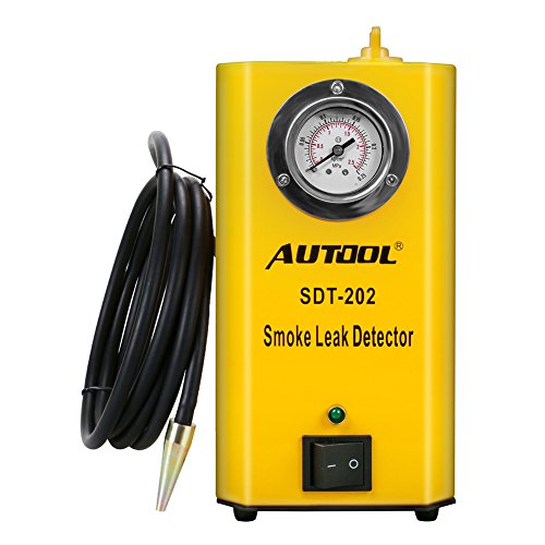 AUTOOL SDT-202 Automotive Fuel Leak Detector 12V Car Leak Locator Tester Support EVAP Car Fuel Leak Detector SDT202 Car Pipe Leak Tester for All Vehicle