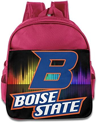 JccjCcjj Boise State University BSU Broncos Mascot Buster Mischievous Backpack Pink