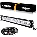 oEdRo LED Light Bar 22 Inch 479W 52690LM Tri-Row Spot Flood Combo Led Work Light Off Road Driving Fog Lamps Boat Lighting with Wiring Harness, Fit for Jeep Truck SUV ATV UTV Pickup Tractor