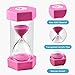 Sand Timer VAGREEZ Hourglass Sand Timer 5 Minutes 30 Minutes Timer Clock for Kids Games Classroom Home Office Kitchen Use (Pack of 2)