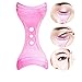 Women's Eyeliner Template Stencil Shaper Makeup Tools for Beginners (Pink)