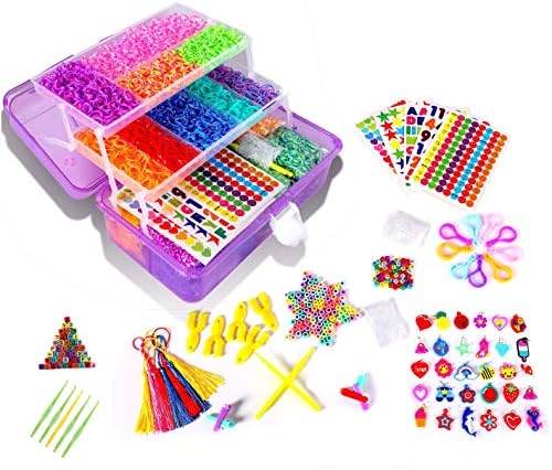 15000+ Colorful Rubber Loom Bands