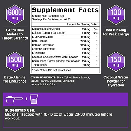 Rise Pre Workout Powder Supplement Science Backed Pre Workout for Men