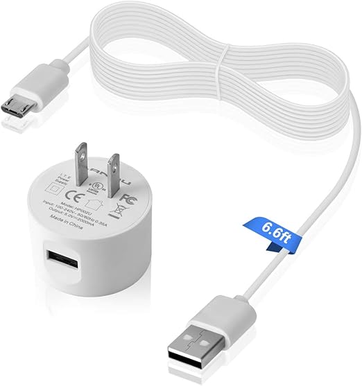 LANMU Power Cord Compatible with Google Home Mini with Power Adapter, Continuous Power Supply (6