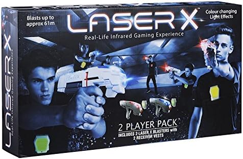 Laser X 88016 Two Player pdfsQU Laser Gaming Set, 4 Units