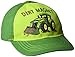 John Deere Boys' Little Baseball Cap, Light Green, Toddler