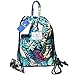 Drawstring Backpack Original Floral Leaf Tote Bags Sackpack for Shopping Yoga Gym Hiking Swimming Travel Beach 2 Sizes&20 Patterns