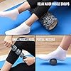 FitBeast Foam Roller Set 2 in 1 for Deep Tissue Muscle Massage, Trigger Point Foam Roller Massage Stick and Massage Ball…