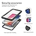 ORDTBY iPhone Xs/iPhone X Waterproof Case, Underwater Full Sealed Cover IP68 Certified for Waterproof Snowproof Shockproof and Dustproof with Built-in Screen Protector for iPhone X/Xs (Black, 5.8inch)