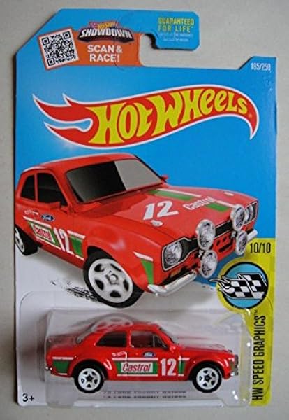 hot wheels ford escort 50th
