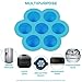 Gia’s World Egg Bites Mold with Lid – Premium Accessories for Instant Pot, Baby Food Storage, Freezer Tray (blue)