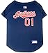 Official MLB Cleveland Baseball Team Pet Jersey for Dogs & Cats, Size Large - Stylish Baseball Jersey for Your Furry Fan- Show Off Team Spirit with The Perfect Fan Apparel Gear for Pet, Dog & Cat
