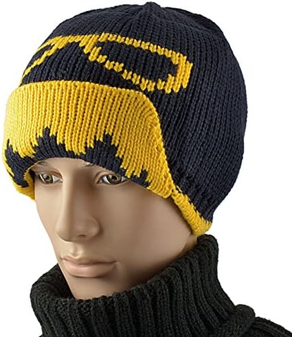 Mens winter hats/Korean version of outdoor hip hop hats/Knitted wool Cap/Autumn and winter leisure hats/beanie cap/cowl-neck pullovers-D