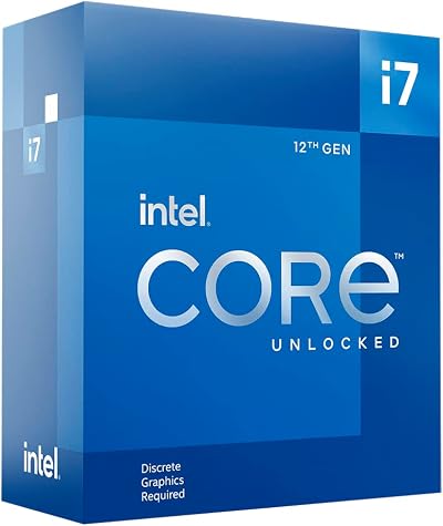 Intel Core i7-12700KF Desktop Processor 12 Cores 5.0 GHz LGA1700 600 Series