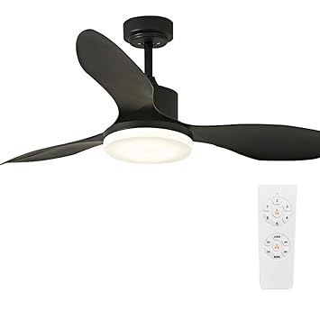Amazon Com Ceiling Fan Light Jy 48 Inches Reversible Dimmable