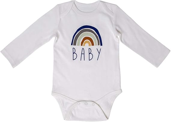 rainbow baby outfit unisex