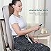 Sable Back Massage Cushion with Heat, Massage Chair Pad, Shiatsu Massagers for Neck and Back, Deep Kneading 3D Rolling and Vibrating Full Back Massager Seat for Home Office Car Use, FDA Approved