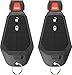 KeylessOption Keyless Entry Remote Control Car Key Fob Starter Clicker for Dodge Chrysler Jeep (Pack of 2)