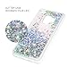 S9 Case, Galaxy S9 Case Clear 3D Moving Bling Sparkle Glitter Quicksand Star Flowing Liquid Slim Fit Soft TPU Shockproof Protective Cover for Sumsung Galaxy S9 Case with Data Cable Plug & Pen, Totem