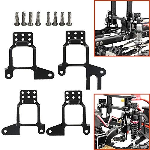 CNC Machined Aluminum Front Rear Shock Mount Tower Hoops Bracket for 1/10 RC TRAXXAS TRX-4