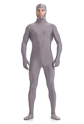 ATHX Men's and Women's Spandex Open Face Bodysuit