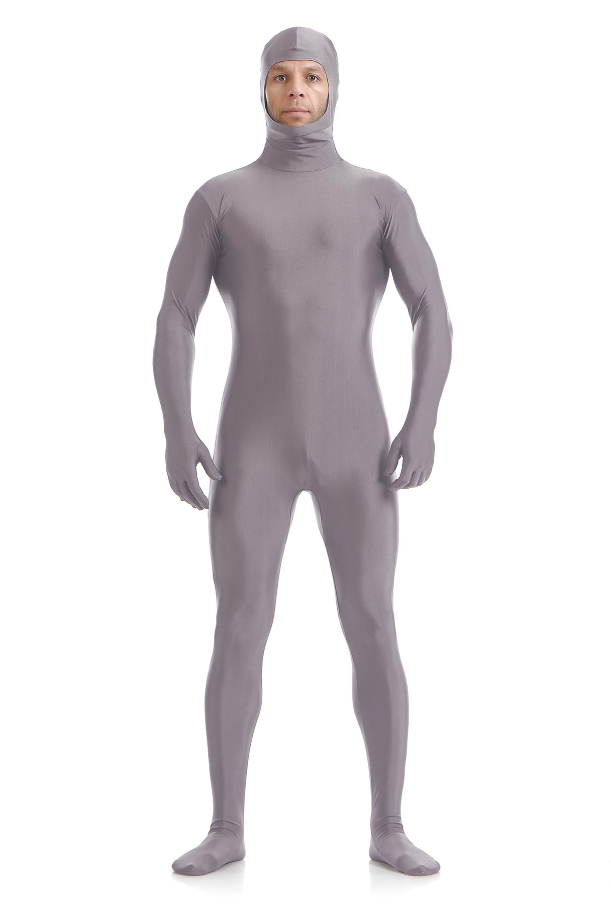 ATHX Men's and Women's Spandex Open Face Bodysuit