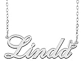RONKAHSHOW Linda Custom Name Necklace Customized