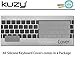 Kuzy Compatible with MacBook Pro Keyboard Cover with Touch Bar for 13 and 15 inch 2019 2018 2017 2016 (Apple Model A2159, A1989, A1990, A1706, A1707) Silicone Skin Protector, Green