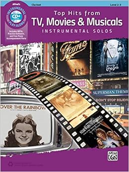 Top Hits From Tv Movies Musicals Instrumental Solos Clarinet Incl Cd Top Hits Instrumental Solos Amazon De Alfred Music Fremdsprachige Bucher
