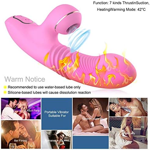 Double Head Rechargable Waterproof 7 Modes Electric Mass-Age Wand with Neck Shoulder Back Recovery