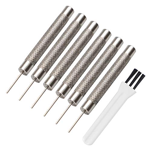 PortPlugs SIM Card Removal Tool Set (6 Pack + Cleaner Brush) Universal