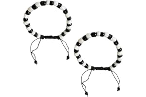 S,S Store Beautiful Baby najariya Black and Silver Baby Nazariya(1 Pair)