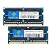 Rasalas DDR3 16GB Kit(2x8GB) DDR3L 1600MHz PC3L-12800 DDR3 1600 MHz Non ECC Unbuffered 1.35V CL11 2Rx8 Dual Rank SODIMM Laptop Memory Ram