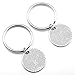 Top Plaza 2 Pcs Set No Matter Where Keychain, Best Friends, Husband and Wife, Sister Gift, Gifts for Him & Her, Valentines Gift