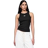 GAP Womens Logo Ribbed High Neck Tank