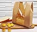 Ecomojiware Paper Bread Loaf Bag Kraft Food Packaging Storage Bakery Bag with Front Window Pack of 50 (LY-DZ-10)