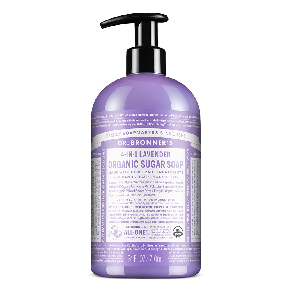 Dr Bronner'S | Pump Soap - Lavender | 1 x 710ml