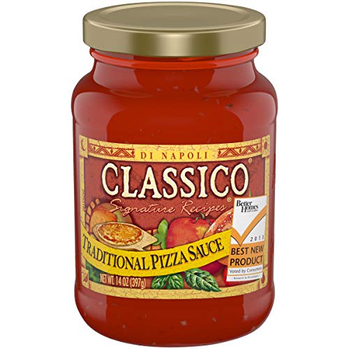 Classico Traditional Pizza Sauce, Gluten Free, 14 oz