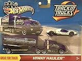 HOT WHEELS Trackin' Trucks Hiway Hauler with White Teegray