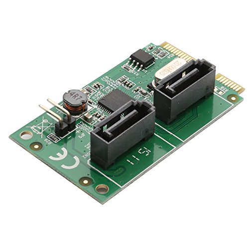 Syba 2 Port SATA III Mini PCI-e Pci-express Card full size Components Other SD-MPE40056
