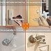 Child Safety Proof Door Lock Handle Lever for Window Bedroom Kitchen Bathroom Front Gate Doors Drawers Cabinets Dishwasher, 2 Pack